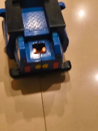 Coche policía y 5 figuras patrulla canina