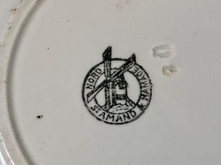 🇫🇷 6 Platos Postre Porcelana Ave