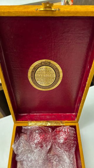 Pack 5 Copas Brandy Milenario Rojas