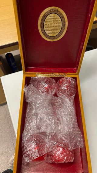 Pack 5 Copas Brandy Milenario Rojas