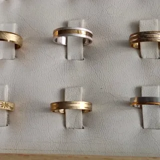 Alianzas de boda varios diseños metal