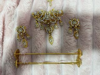 Aderezo Fallera Niña Oro y Perlas