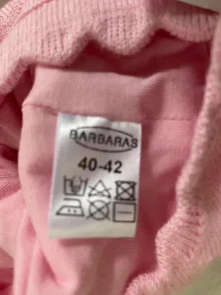 Cappellino rosa  Barbaras 3/12 mesi con fiocchi