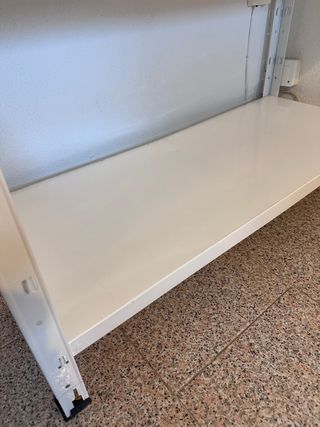 Estantería Metálica Blanca 5 Baldas