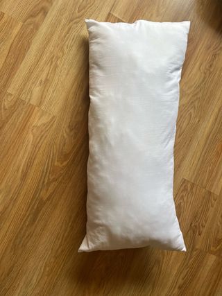 Almohada larga blanca 85cm