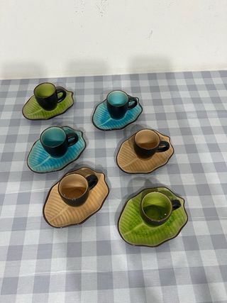 Set 6 tazzine caffè Borbone