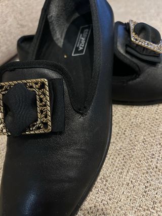 Zapatos negros Fallero ESPARZA T40