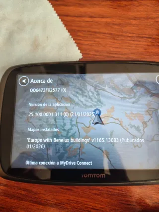 GPS TomTom GO 6000 con soporte