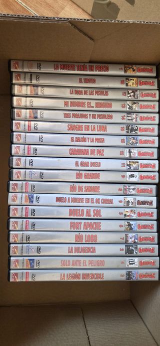 Colección Películas DVD del Oeste