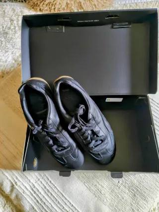 Scarpe Puma in pelle uomo nere