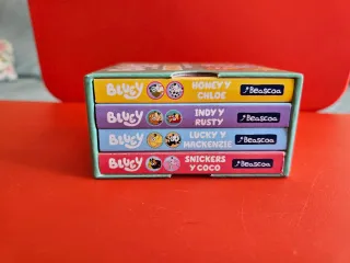 Mini cuentos Bluey y sus amigos.Pequeña biblioteca