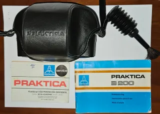 Cámara Praktica B200 Electronic Negra