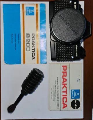 Cámara Praktica B200 Electronic Negra