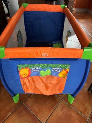 Parque cuna + colchón bebé