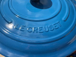 Olla Le Creuset 28cm como Nueva de hierro fundido