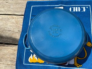 Olla Le Creuset 28cm como Nueva de hierro fundido