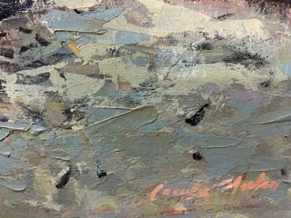 Cuadro escena maritima