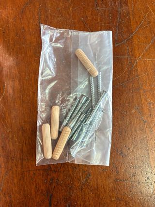 Botellero de madera apilable