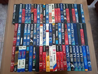 Megalote VHS antiguas, programas de TV