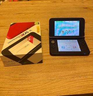 Nintendo 3DS XL Roja, Pokemón Zafiro Alfa y más.