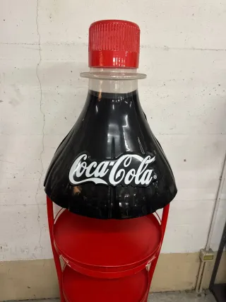 Espositore Coca Cola Bottiglia Gigante