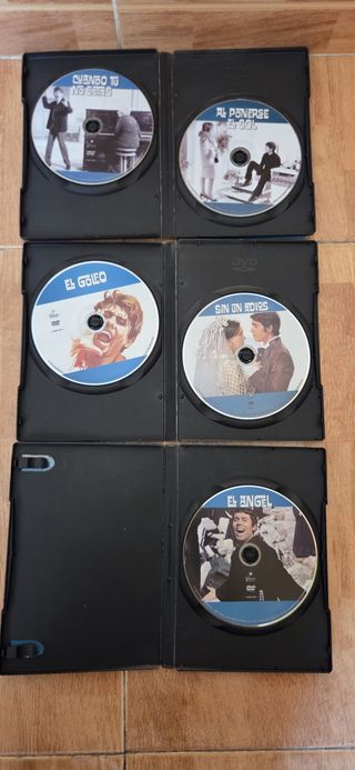 Lote 5 Películas DVD Raphael