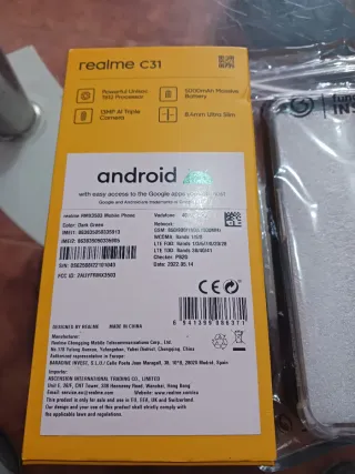 Smartphone Realme C31 64GB Verde