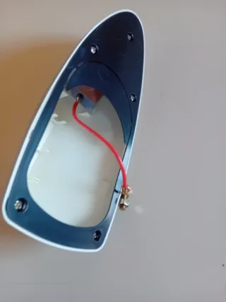 Antena Tiburón Coche Plata