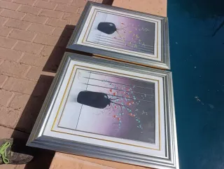 Set di 2 quadri moderni