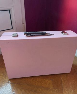 Maletín de dibujo rosa
