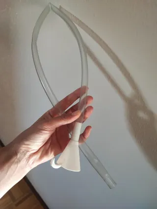 Bañera para bebé con tubo