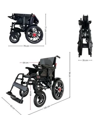 Silla de ruedas electrica careway s1