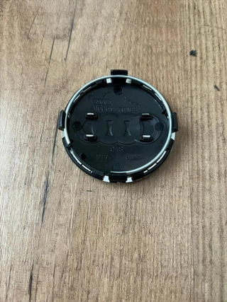 2x TAPACUBOS AUDI 61MM 4M0601170 negro