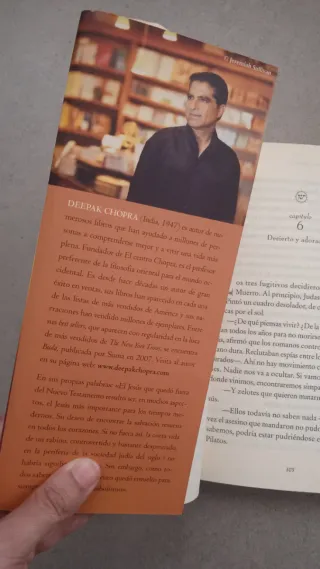 Libro "Jesús" de Deepak Chopra