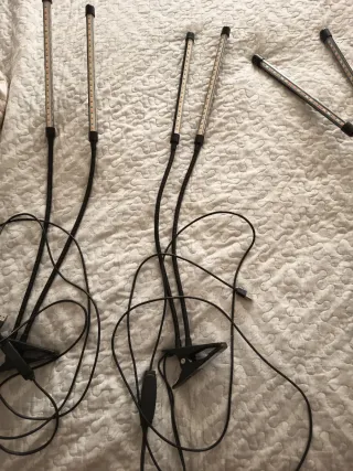 Lámparas LED USB para plantas