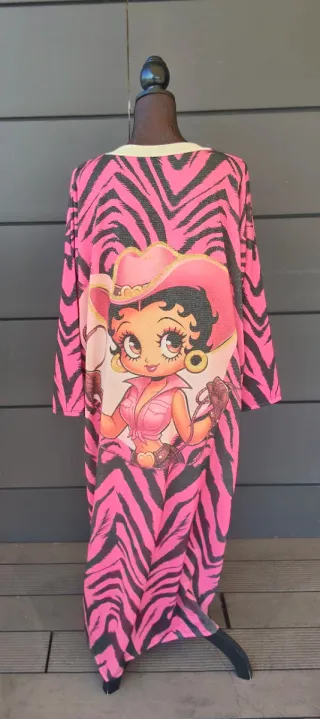 Vestido Betty Boop Talla Única