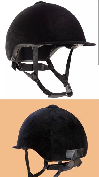 Casco equitación Fouganza niña + guantes de regalo