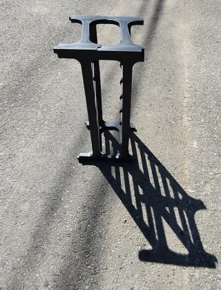 Botellero apilable plástico. 6 botellas balda.