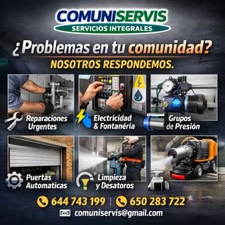 Mantenimiento integral de comunidades