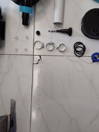 Gre MG400 - Filtro de Piscina para Todo Tipo de Piscinas elevadas, monoblock, 6 m3/h, con prefiltro, Cuba 400 mm