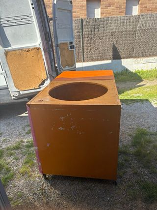 Cajon para maquina de algodon de azucar