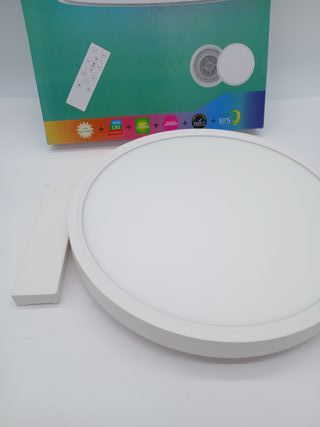 OTREN Plafon LED Techo RGB 36W, Regulable Lámpara de Techo con Mando a Distancia Compatible con Alexa y Google Home, 3240LM Luz