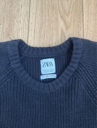 Maglione Zara Nero Taglia L