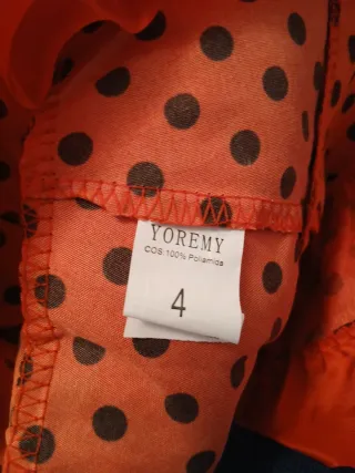 Traje Flamenca Niña 4 Años