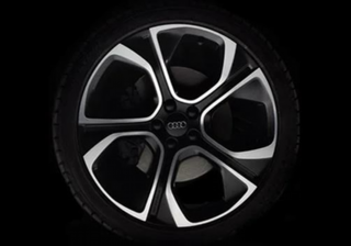 2x TAPAS Audi 60MM 4B0601170 NEGRO