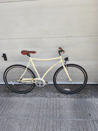 Bici CRAZY HORSE color crema