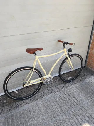 Bici CRAZY HORSE color crema