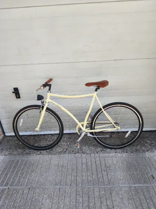 Bici CRAZY HORSE color crema