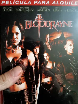 Bloodrayne DVD Película Acción Terror
