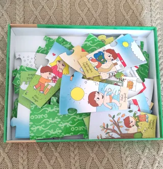 Puzzle Djeco El Año de Leo y Lola